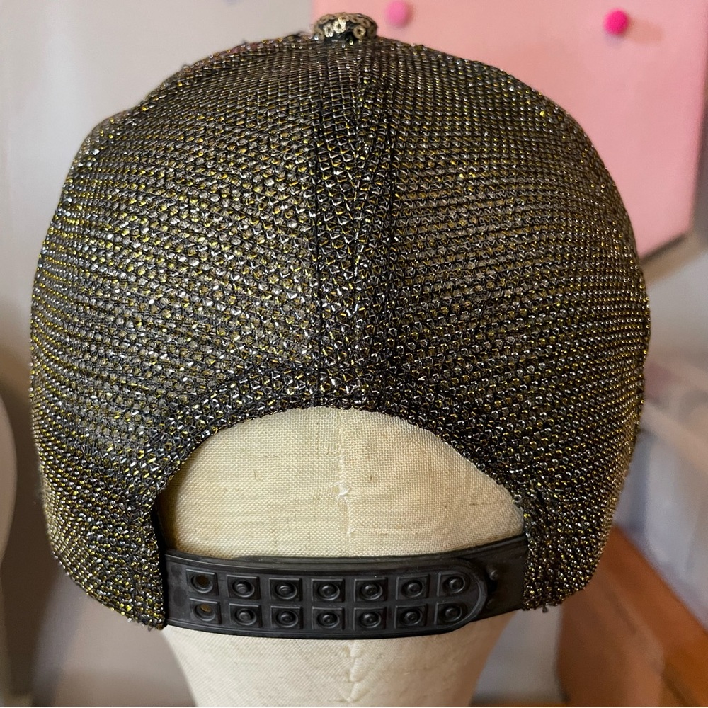Sequin Leopard Print Cap - image 4